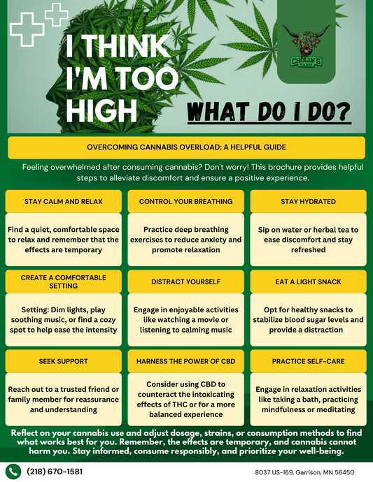 overdose cannabis too much thc cbd help im too high