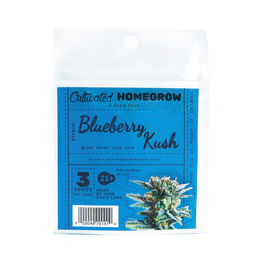 Blueberry Kush 3-Seed Pack