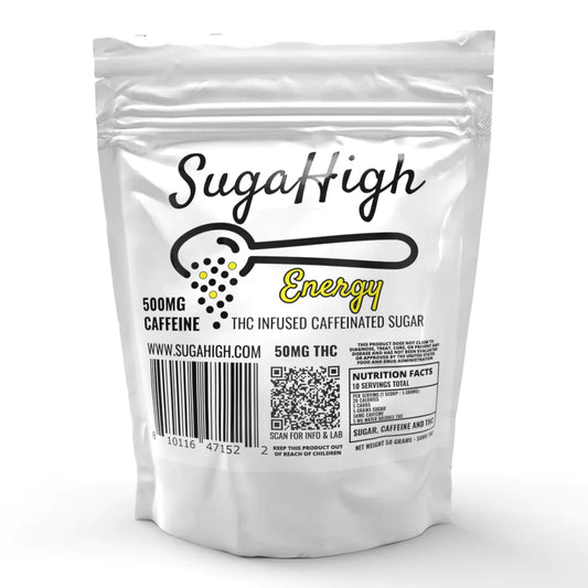SugaHigh Energy - THC INFUSED CAFFEINATED SUGAR